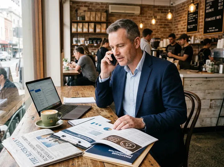 Prospective franchisee calling to enquire about franchise opportunity