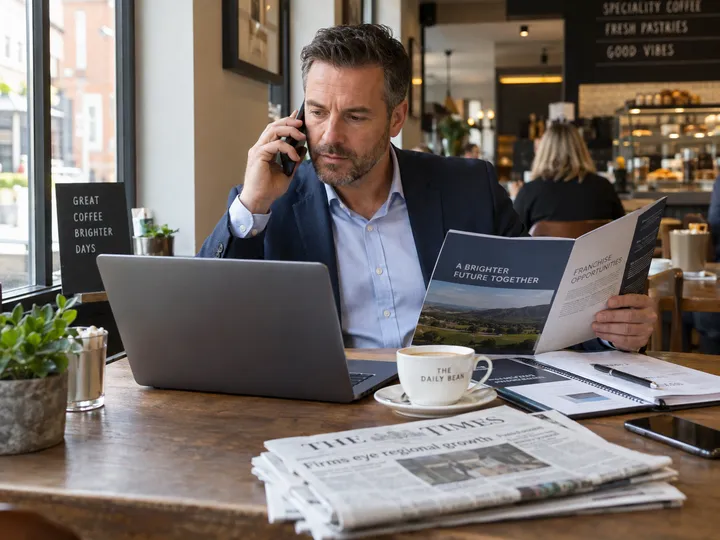 Prospective franchisee calling to enquire about franchise opportunity