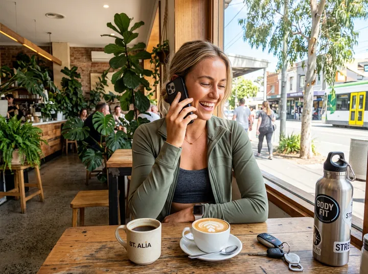 Client booking personal training consultation via AI receptionist