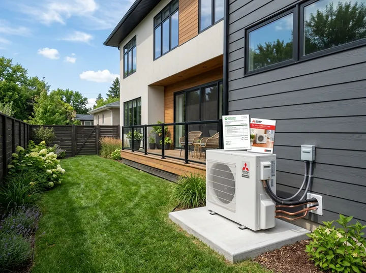 AI receptionist capturing HVAC replacement quote details