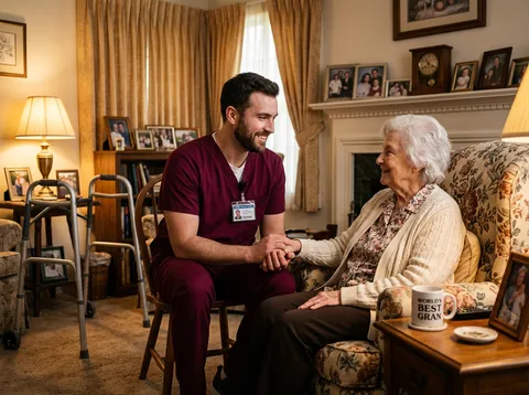 AI call answering for home health care