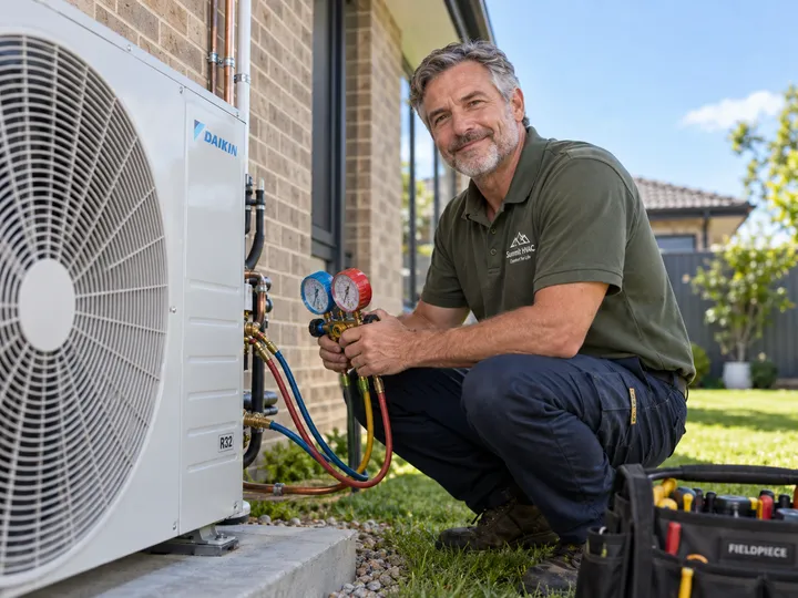 Heating & Cooling using Hey Jodie AI answering service