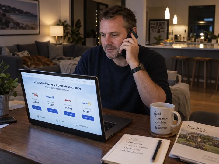 Customer calling insurance broker after hours to discuss a quote