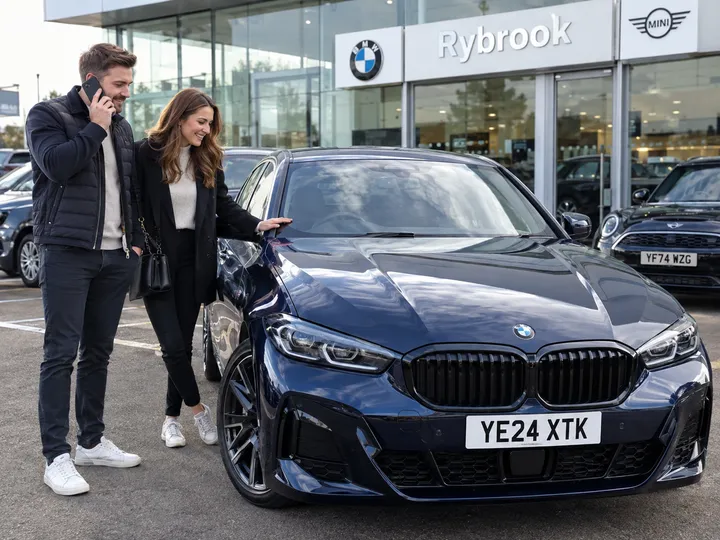 New car owners enquiring about ceramic coating and paint protection