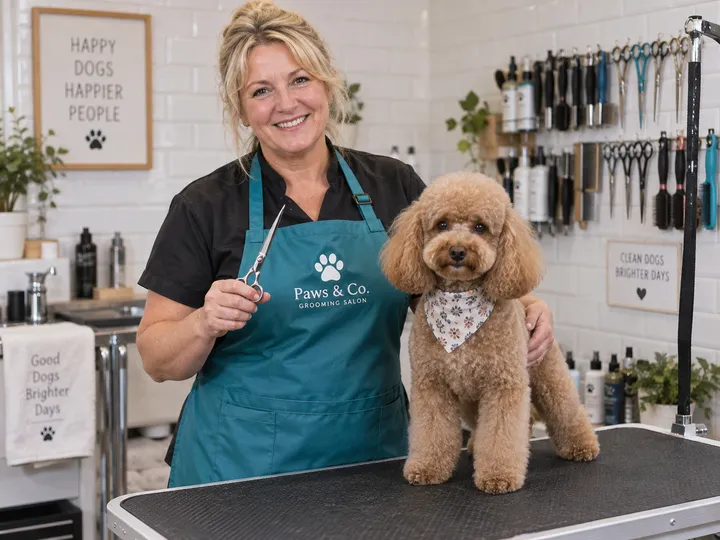 Pet Grooming using Hey Jodie AI answering service
