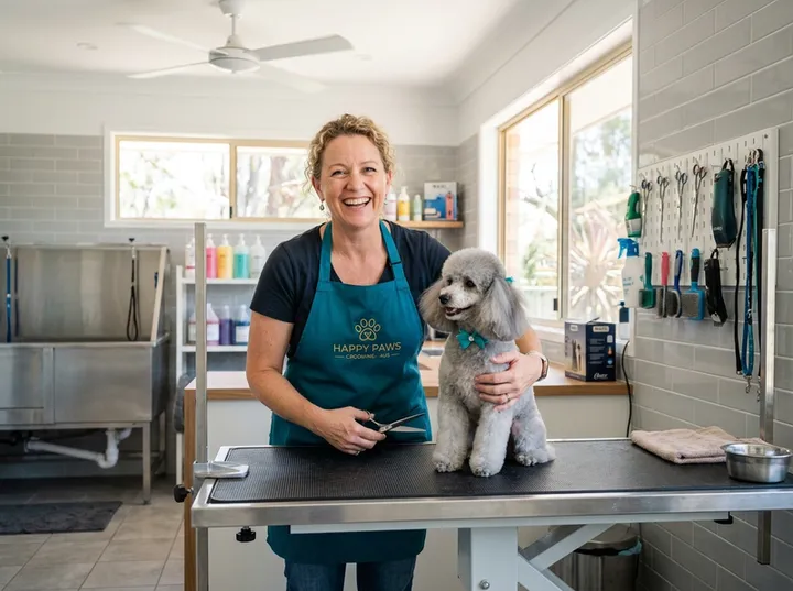 Pet Grooming using Hey Jodie AI answering service