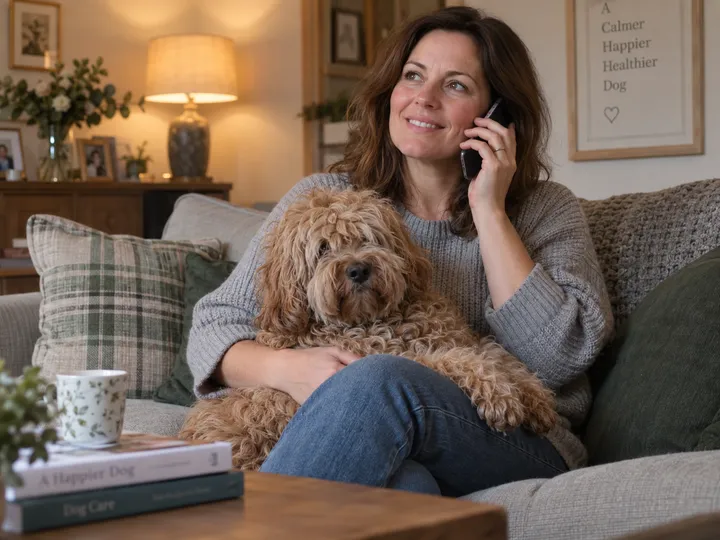 Pet owner calling to book their first grooming appointment