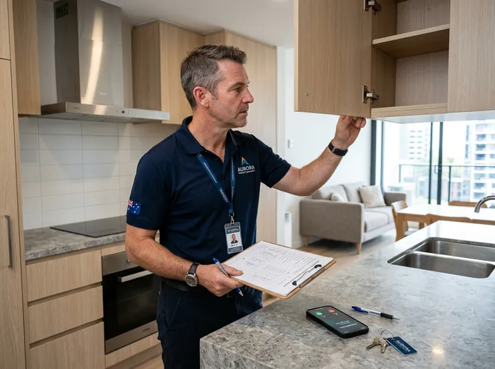 Property manager unable to answer phone during condition report