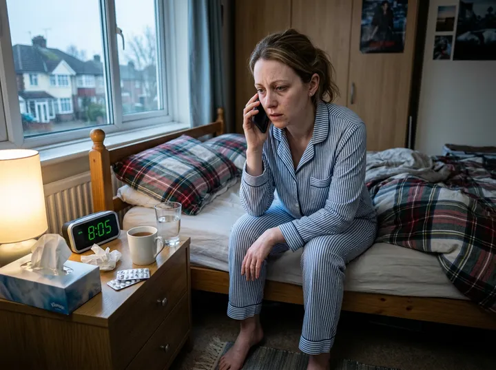 Patient calling for same-day appointment during morning rush