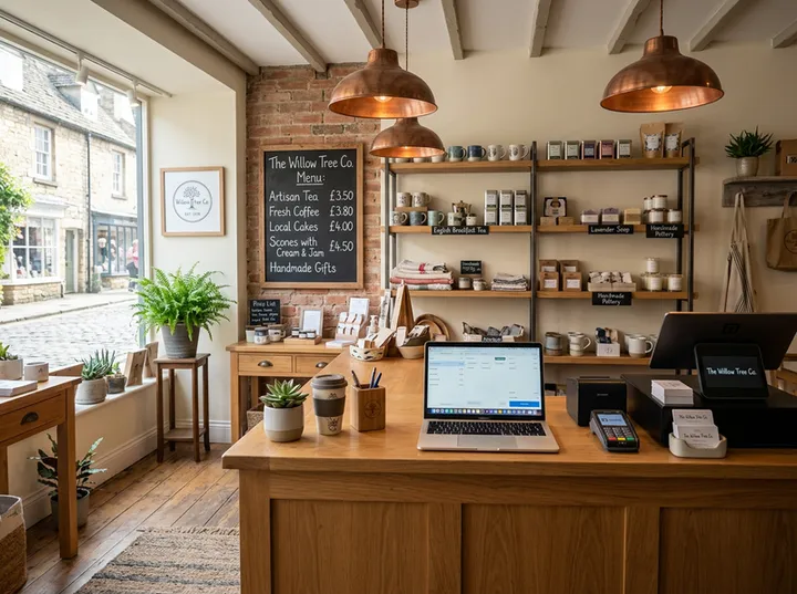 AI receptionist capturing quote inquiry details for small business