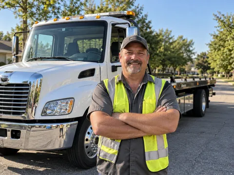 AI call answering for towing services