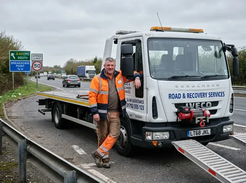 AI call answering for towing services