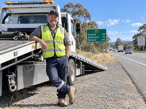 AI call answering for towing services