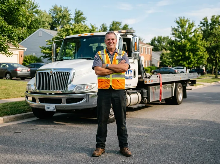 Towing Services using Hey Jodie AI answering service