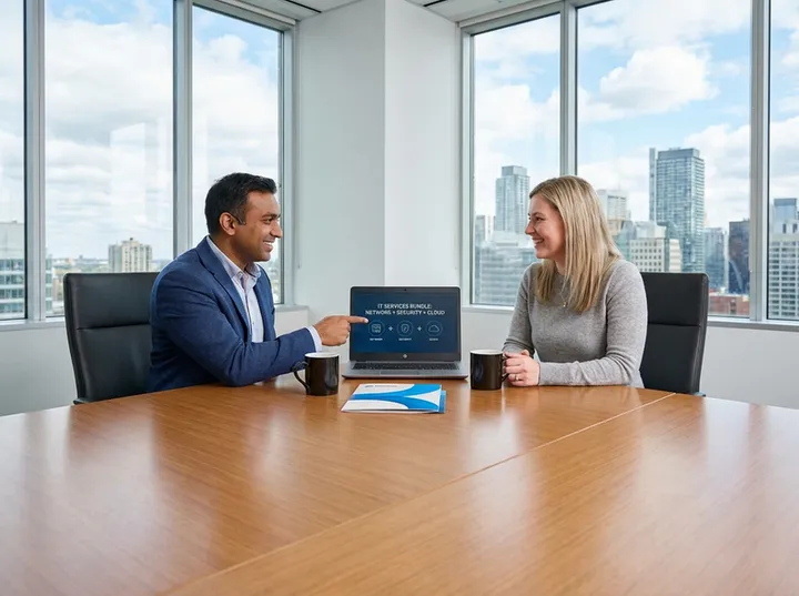 MSP bundling AI answering into their complete business services package