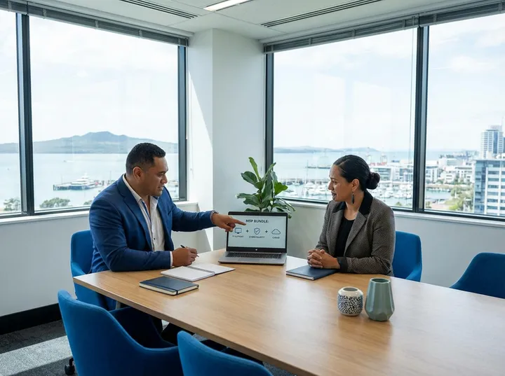 MSP bundling AI answering into their complete business services package