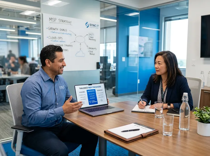 MSP bundling AI answering into their complete business services package