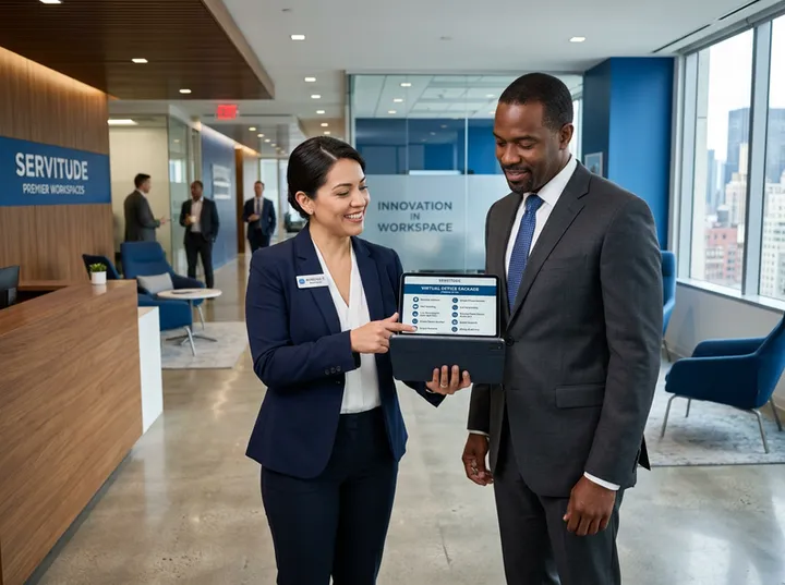 Virtual office provider offering AI answering as a premium add-on