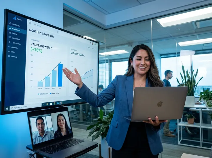 SEO agency retaining clients by ensuring all organic leads are answered