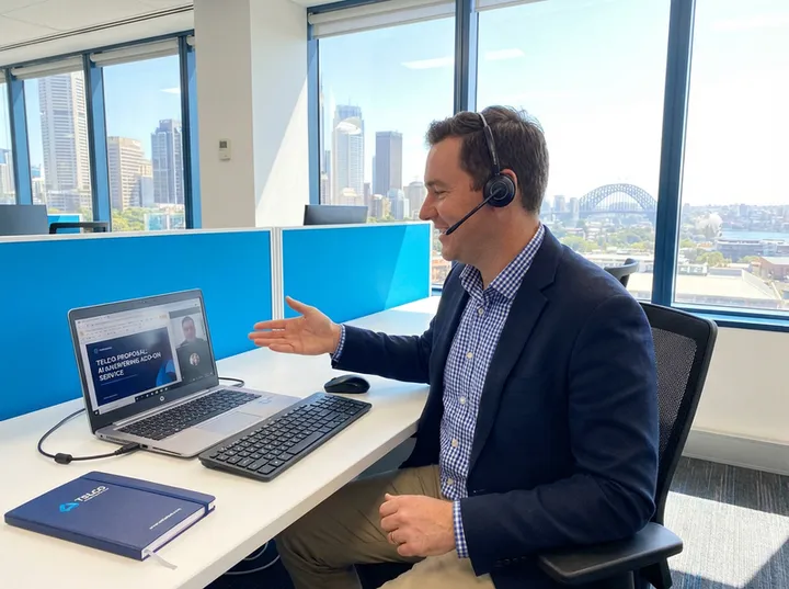 SIP trunk provider upselling AI answering to existing customers