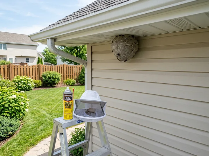 AI receptionist capturing bed bug inspection quote details