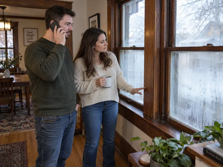Homeowner calling for replacement window quotes