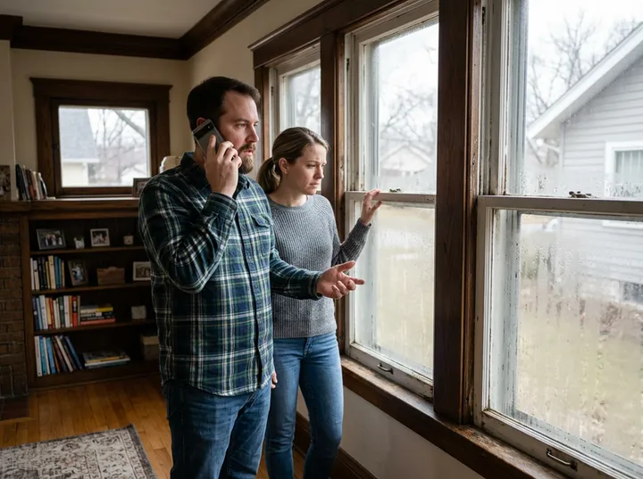 Homeowner calling for replacement window quotes